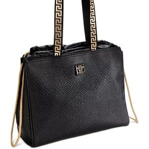 Brand new in original dust bag Versace shoulder bag black